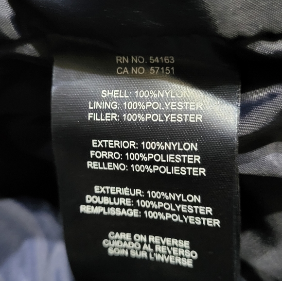 NWT GH Bass & Co Mens Blue Ultra Loft Puffer Coat Wind Water Resistant XXL $195 - Picture 9 of 9